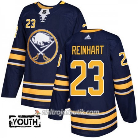 Barn Ishockey Buffalo Sabres Tröja Sam Reinhart 23 Adidas 2017-2018 Marinblå Authentic